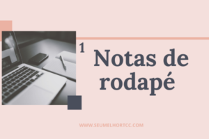 nota de rodapé